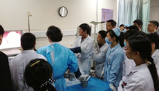 ESD demonstration by Dr. Ohata in Chengdu, China